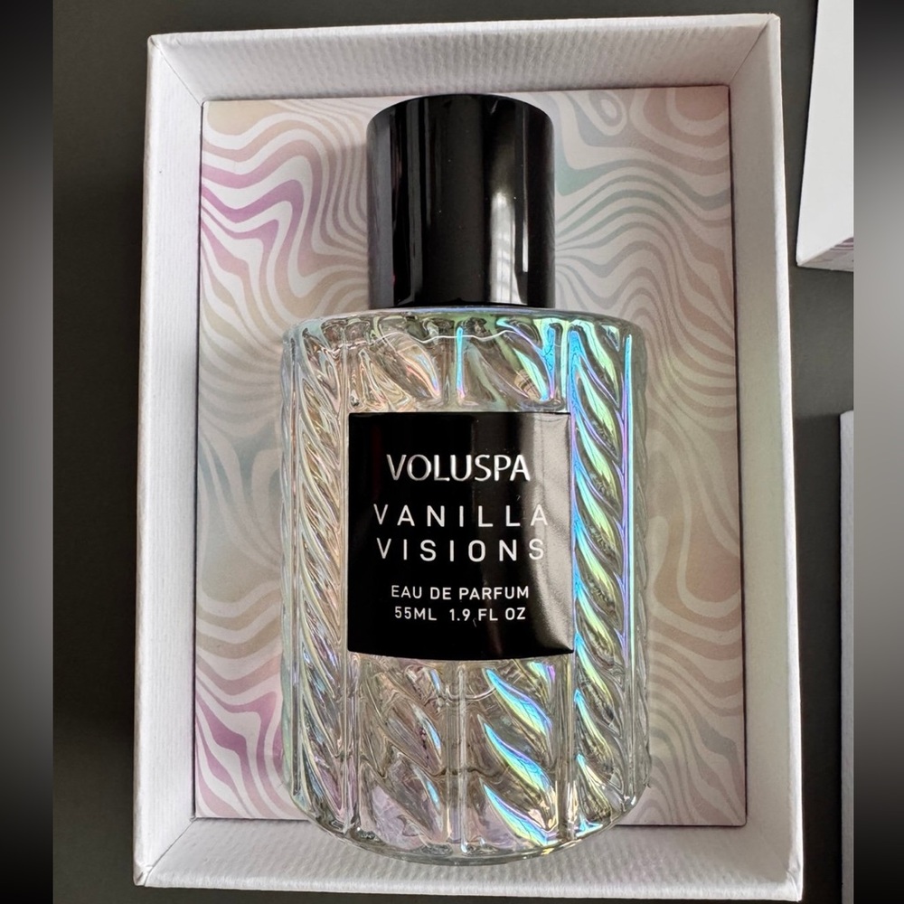 Voluspa Vanilla Visions Iridescent bottle